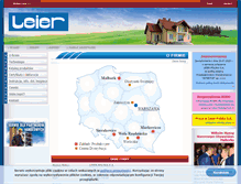 Tablet Screenshot of leier.pl